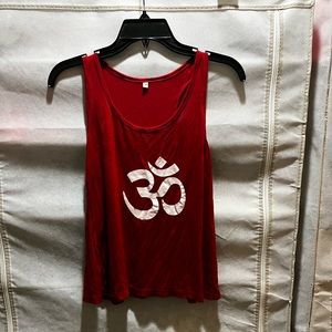 Shop therapy sleeveless burgundy tank top